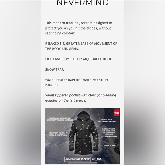 The North Face “Never mind” Jacket - Picture 5 of 5